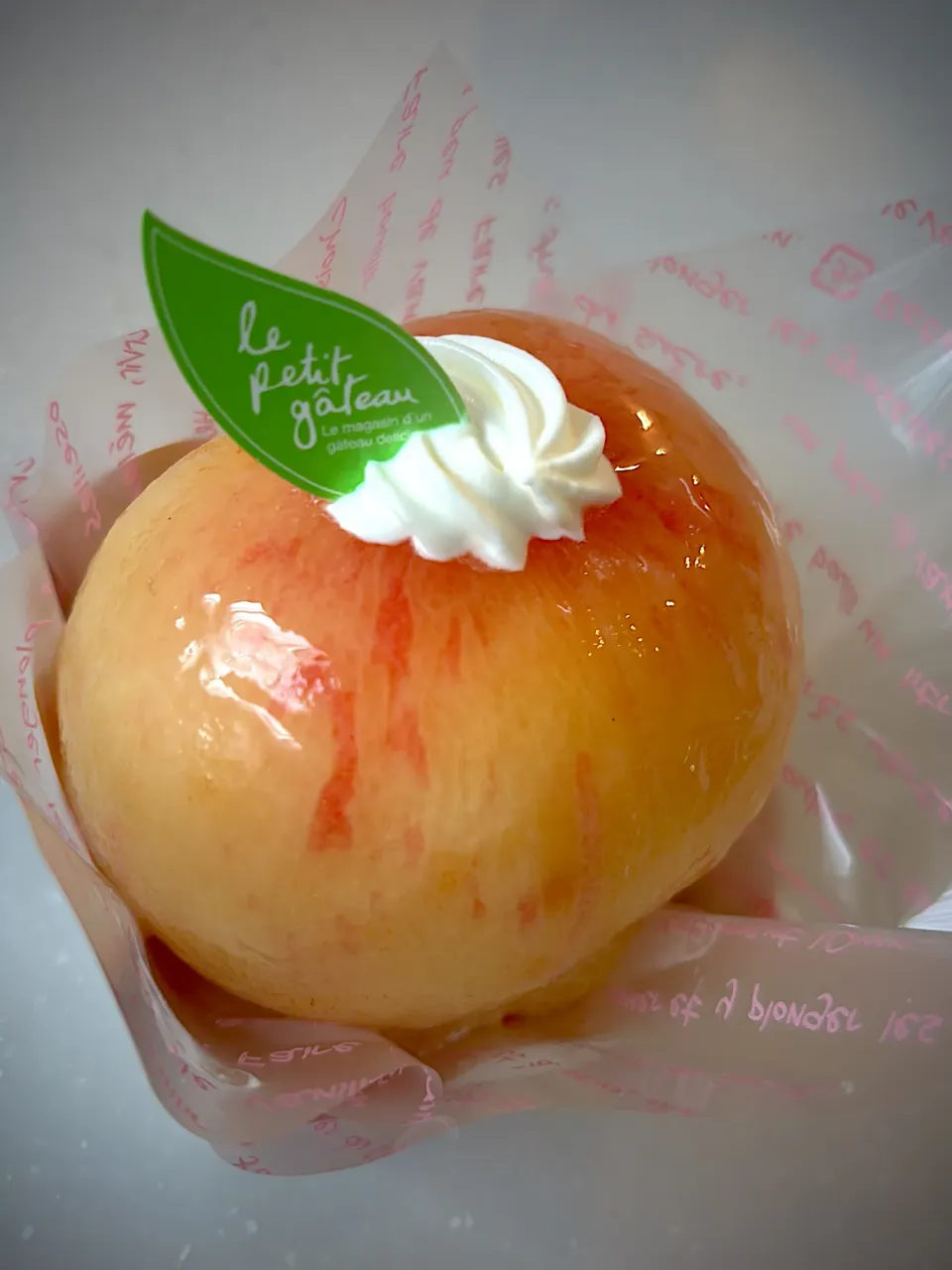 ♡桃のケーキ♡|ゆかぱんさん