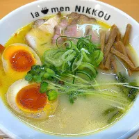 【ラーメン にっこう】鶏白湯|Tak@さん