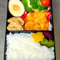 海老チリ&春巻弁当|黒川克博さん
