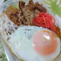 吉野家の牛丼お弁当です✨気になってて🍀