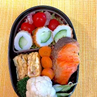 JK弁当🍱久しぶり！鮭弁当！|ティーダさん