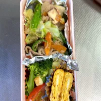 野菜炒め弁当|ぱんださん