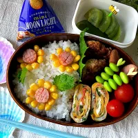 ＊0068. 夏弁👒ひまわり🌻娘ちゃんの高校生弁当🍱＊| ＊抹茶＊さん