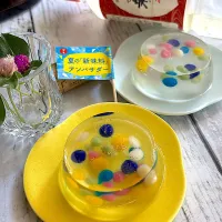 水玉水まんじゅう ~夏の新味料