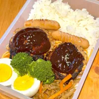 ハンバーグ弁当|Msanさん