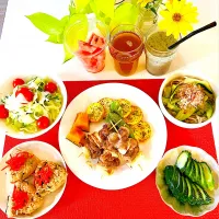 モーニングセット、畑の野菜たちたっぷり|HAMI69さん
