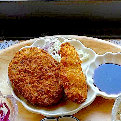 かぼちゃ🎃鱧のフライ|おじょうさん