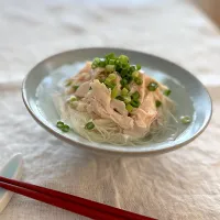 acoさんの料理 鶏そうめん