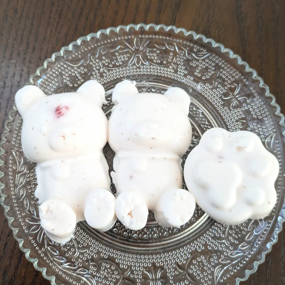 息子と苺のババロア作り🍓|じょうさん