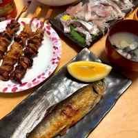 7/25 夕食|たいさん