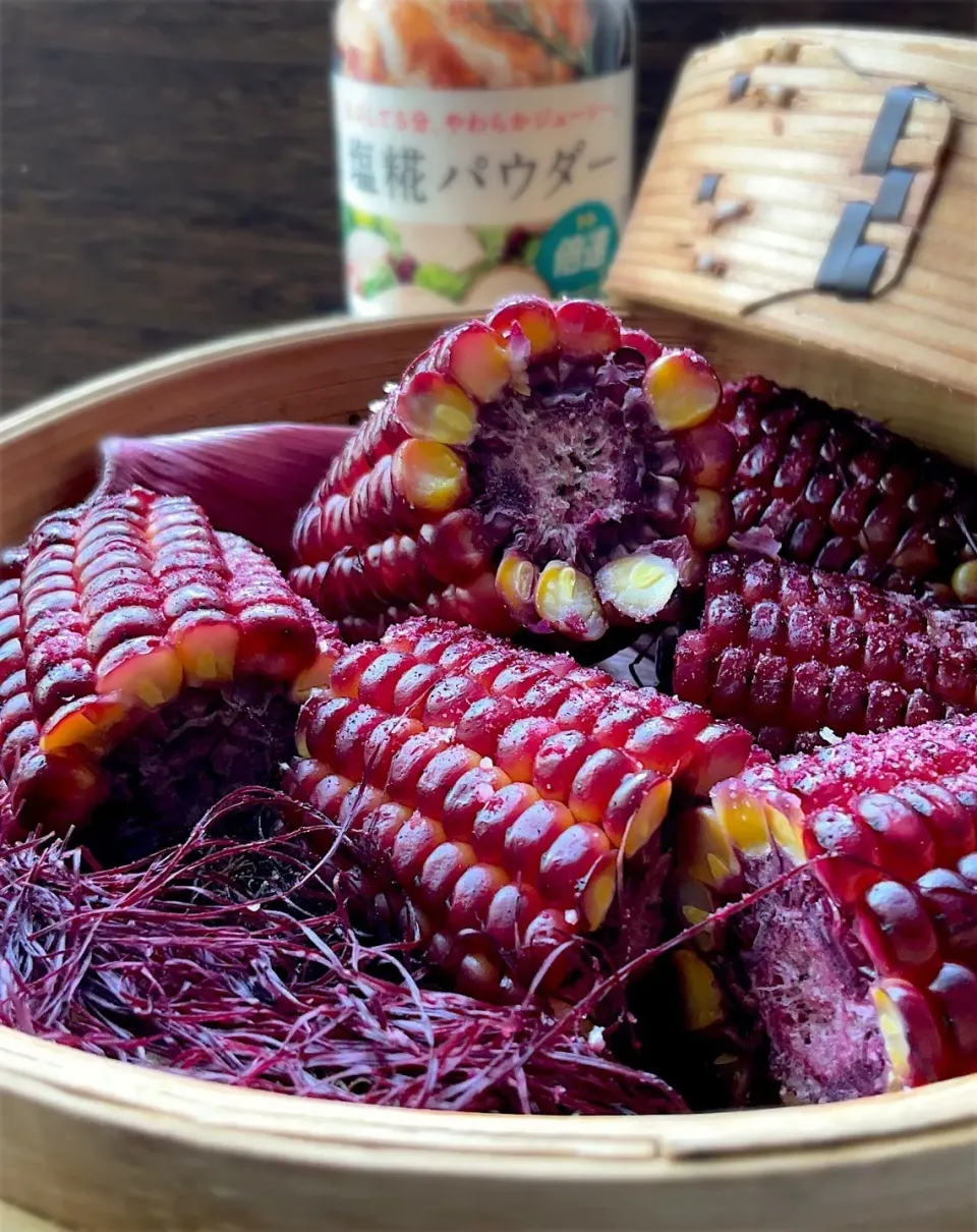 大和ルージュのせいろ蒸し♨️with塩糀パウダー|9421beruさん