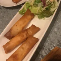 えびのぷりぷり春巻き|おにくにくさん