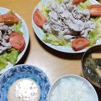 夜ごはん|しまだ ちえこさん