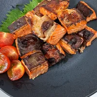 鮭の漬け焼き