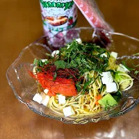 冷製混ぜながら濃厚になっていく明太子パスタ|ichiさん