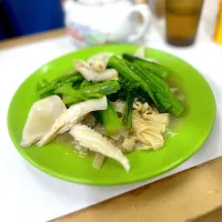 時菜鮮魷炒河| skyblueさん