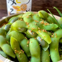 黒枝豆の塩茹でwithつぶみそ|9421beruさん
