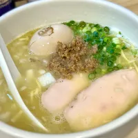 鶏白湯らーめん＋味玉🍜🐔|toshi,I🍴さん