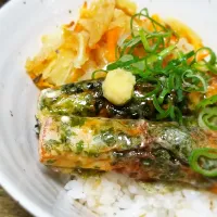 パパ作👨揚げない天丼
