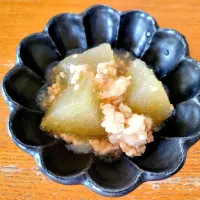 冷やし冬瓜の鶏そぼろあんかけ|まめすけさん