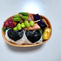 ハートのりおにぎり🍱|FKTMPさん