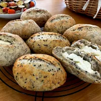 ＊黒ごまクリームチーズ🥖＊|＊抹茶＊さん