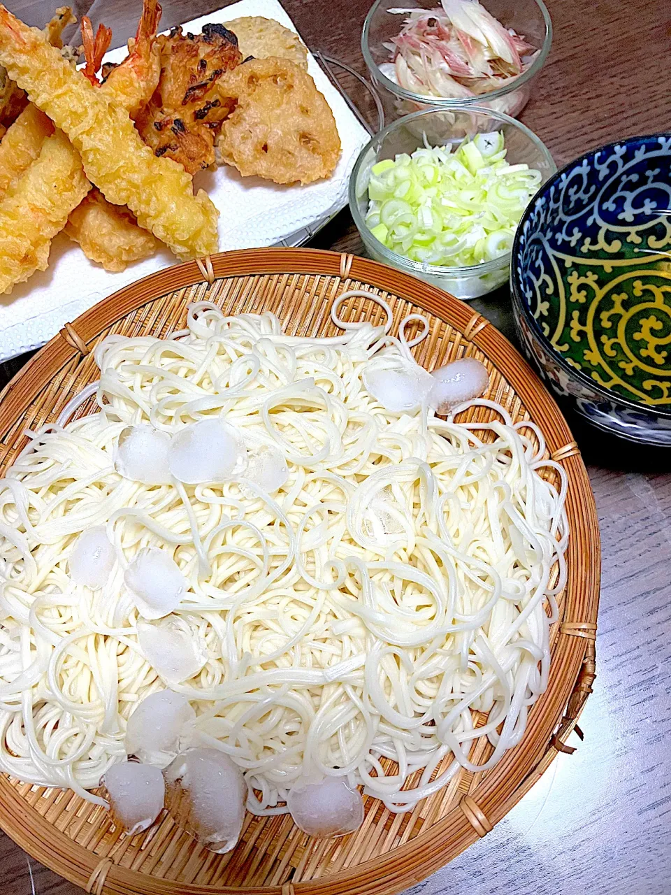 天ぷら🍤冷やし麺|コマツ菜さん