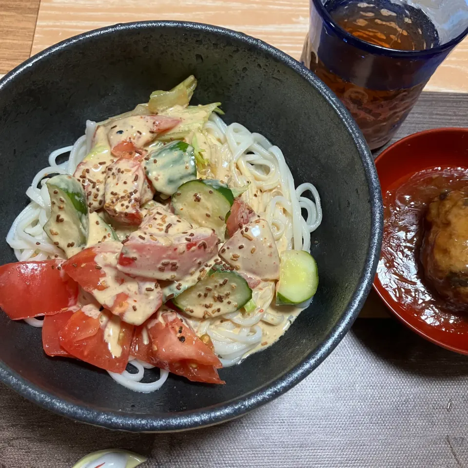 旨辛味噌マヨサラダ麺|ポンポンダリアさん