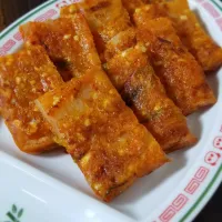 豆腐とキムチのチヂミ|ぱんだのままんさん