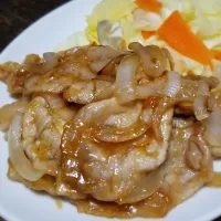 パパ作👨豚ロース生姜焼き|ぱんだのままんさん