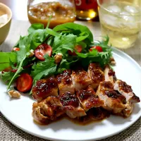 かおるさんの料理 鶏の黒酢梅ジャム照り焼き|かおるさん