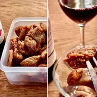 「白イチジクの赤ワイン漬け」🍷
今年も とるこ産の オーガニック
白イチジクを赤ワインと
イチジクリキュールに漬ける(^^)| ばくあんしゃさん