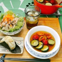 太らない夏ごはん！焼き夏野菜のスープでラクやせ献立|アスママさん