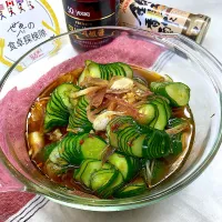 まなまな♡さんの料理 【ユウキ食品さん💗おいしい世界ごはんパートナー】 熗黄瓜(キュウリの香味甘酢漬け)|sakurakoさん