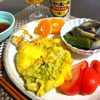 7/26晩酌：鱧の天ぷら|ななみんさん