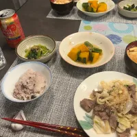 夕飯🎵牛肉炒め|kiyominさん