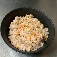大葉とタラコとクルミの混ぜご飯|ゆめみどりさん