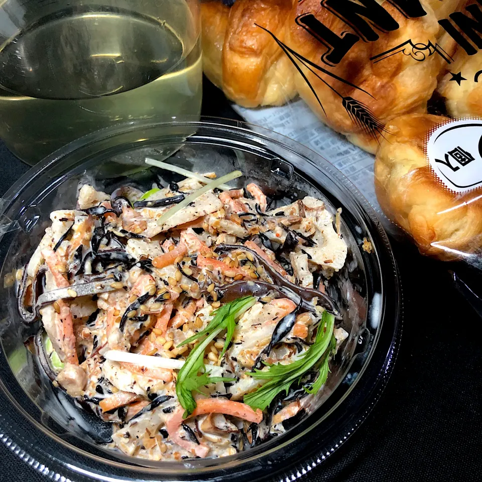 21:53 ひじきと蓮根のおかか和え|へれ子さん