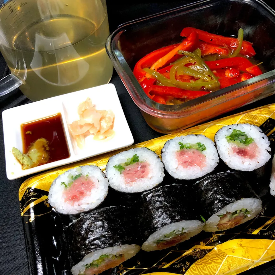 21:23 まぐろたたき巻き|へれ子さん