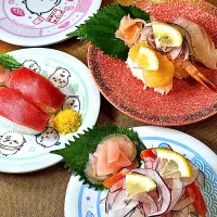 初めて握りました.⋆﻿𝜗𝜚 寿司
