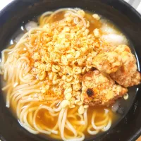 おろしポン酢唐揚げうどん|すばるさん