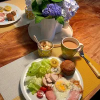 ローゼルさんちの朝ごはん　2025・7・27|ローゼルさん