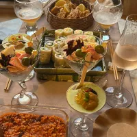 今夜は持ち寄り　花火を観ながらホームパーティ|izunさん