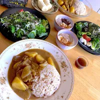 先日のUPし忘れカレーライス🍛|さくたえさん