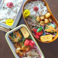 ばぁばと私の弁当🦑|まめころさん