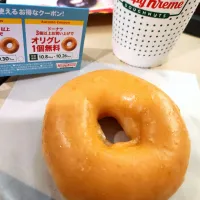 🔷モーニング🌄🍴ドリンク頼むと🍩付いてくるお得感🌴🌊夏はアイスティー🔷|@きなこさん
