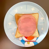 ハムトースト|ばーさんさん
