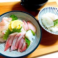 鯛茶とお刺身🐟|ユミさん