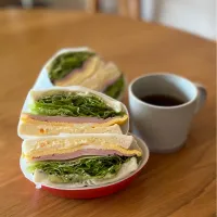 7/27の昼食　サンドイッチ|yoneさん