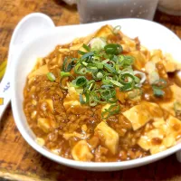 大豆のお肉ミンチと焼肉のタレで、なんちゃって麻婆豆腐|にょんにいさん